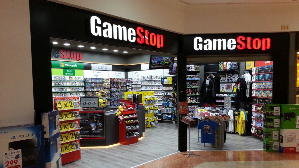 GameStop storefront